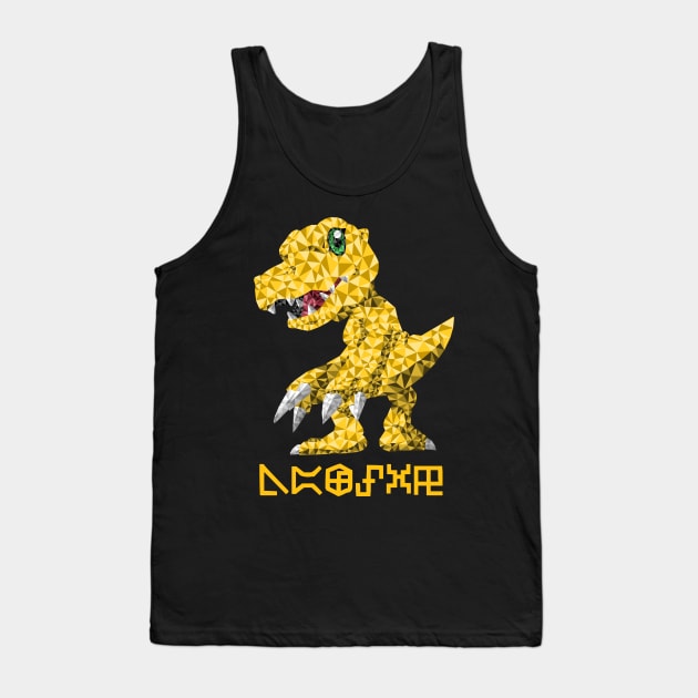 Polygon Agumon Tank Top by Bajingseng